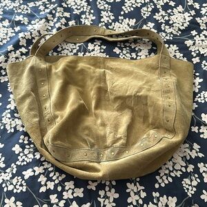 Steve Madden suede tote